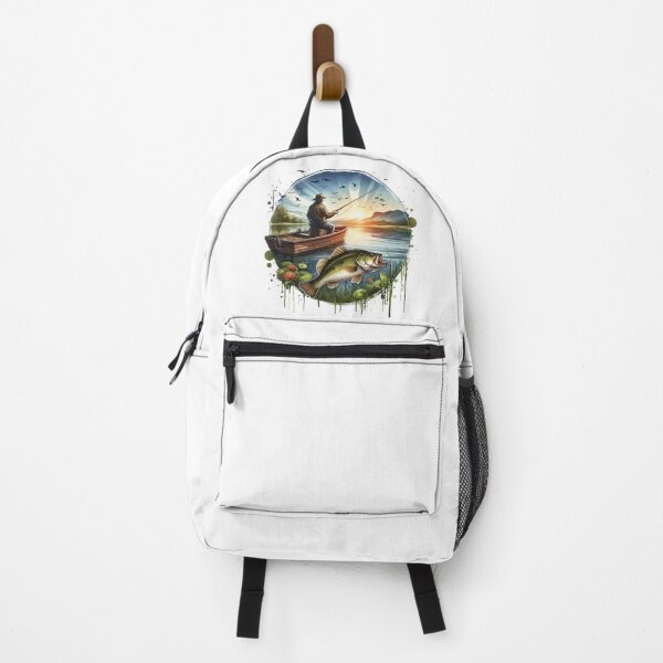 Item preview, Fishing,Fisherman,Lake ,Largemouth Bass Fish designed and sold by deniz kaya.