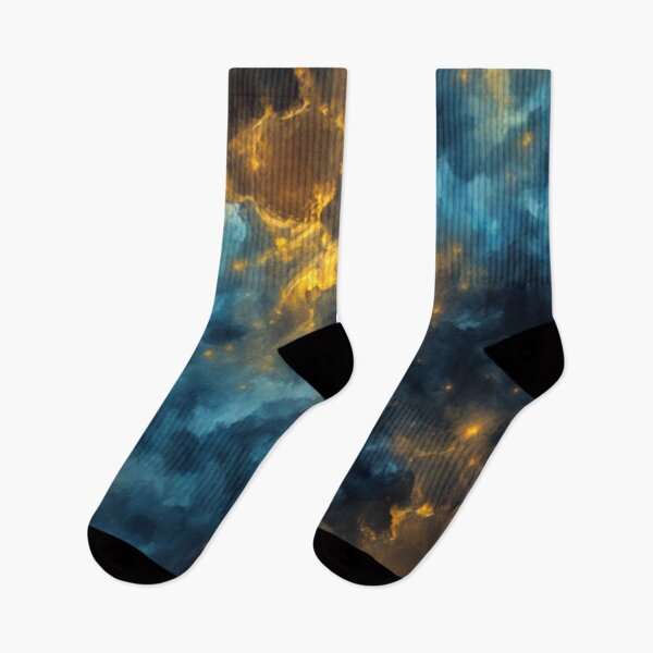 Item preview, Blue and Yellow Cosmic Radiance designed and sold by BirdsnStuff.