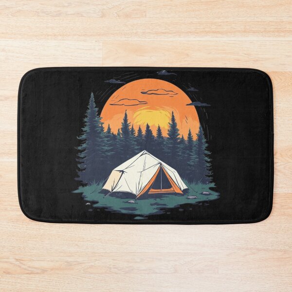Item preview, Camping Landscape Design designed and sold by NicolasGlowArt.