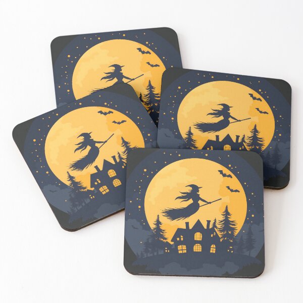 Item preview, A witch flying on a broomstick designed and sold by xiao xuans.