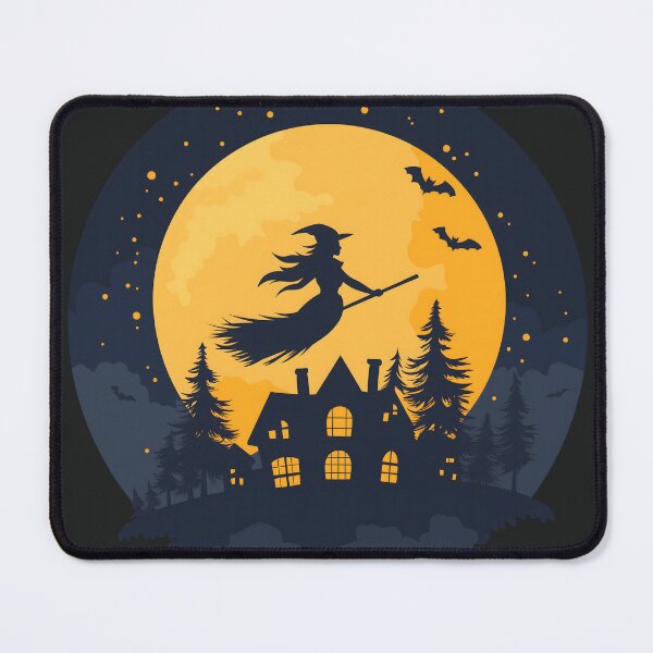 Item preview, A witch flying on a broomstick designed and sold by xiao xuans.