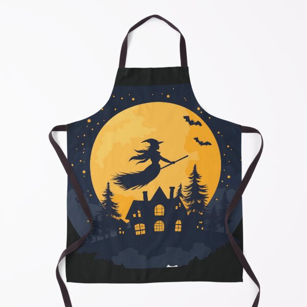 Item preview, A witch flying on a broomstick designed and sold by xiao xuans.