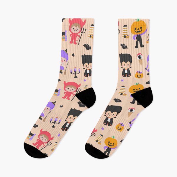 Item preview, Kids cute seamless pattern halloween Characters party illustration designed and sold by nuchz.