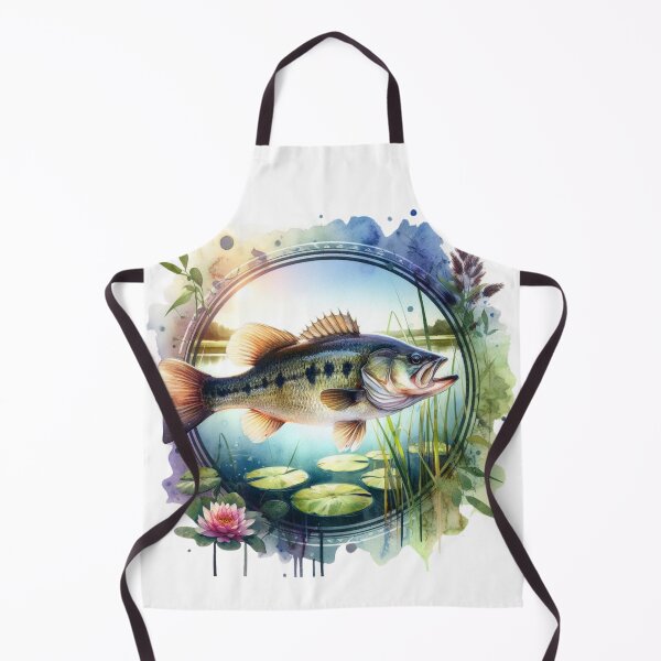 Item preview, Fishing,Lake ,Largemouth Bass Fish designed and sold by deniz kaya.