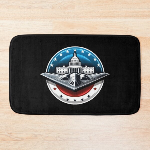 Item preview, B-2 stealth bomber flying by the White House, colorful  designed and sold by BeztProductz.