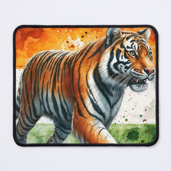 Item preview, Indian Stripes Of Glory Tiger designed and sold by RubisLeaf.