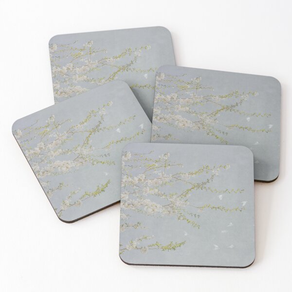 Item preview, White Blossoms and Birds designed and sold by Brooke T Ryan Photographic Art.