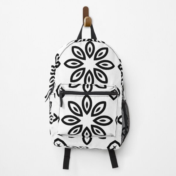 Item preview, Minimalist Black and White Flower designed and sold by DelynCreates.