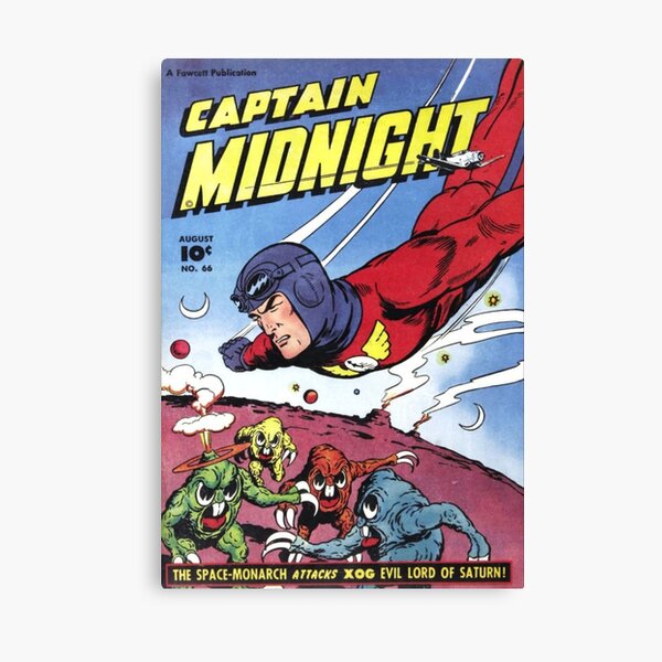 Item preview, Captain Midnight Vintage Comic Book Art designed and sold by IceCreamKisses.