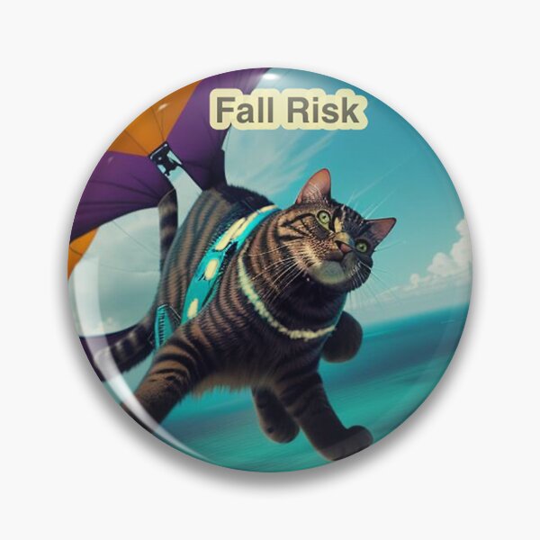 Item preview, Cat Skydiving Meme designed and sold by IvaRenee.