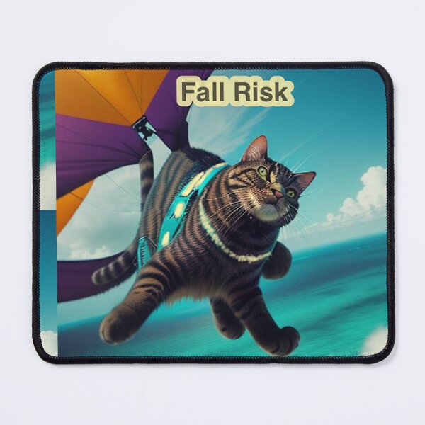 Item preview, Cat Skydiving Meme designed and sold by IvaRenee.