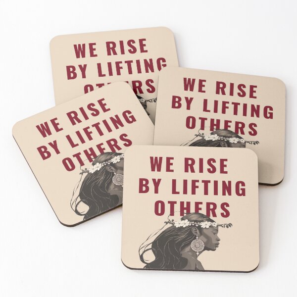 Item preview, WE RISE BY LIFTING OTHERS, AFRO BOHO WOMAN  designed and sold by La Loca.