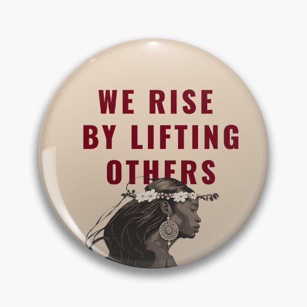 Item preview, WE RISE BY LIFTING OTHERS, AFRO BOHO WOMAN  designed and sold by La Loca.