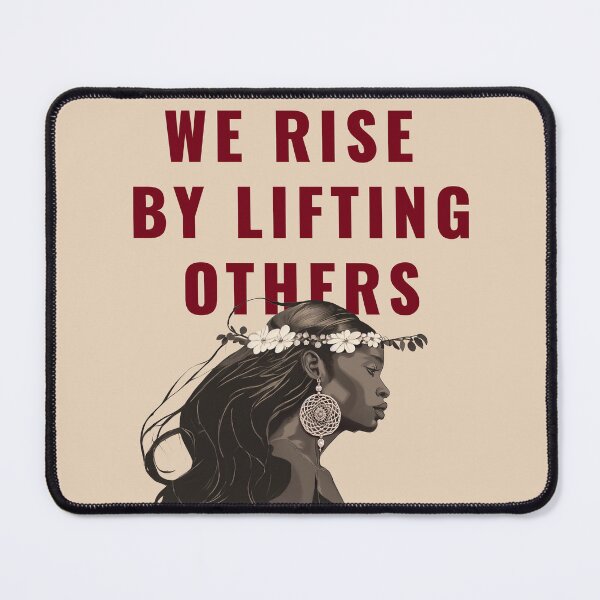 Item preview, WE RISE BY LIFTING OTHERS, AFRO BOHO WOMAN  designed and sold by La Loca.