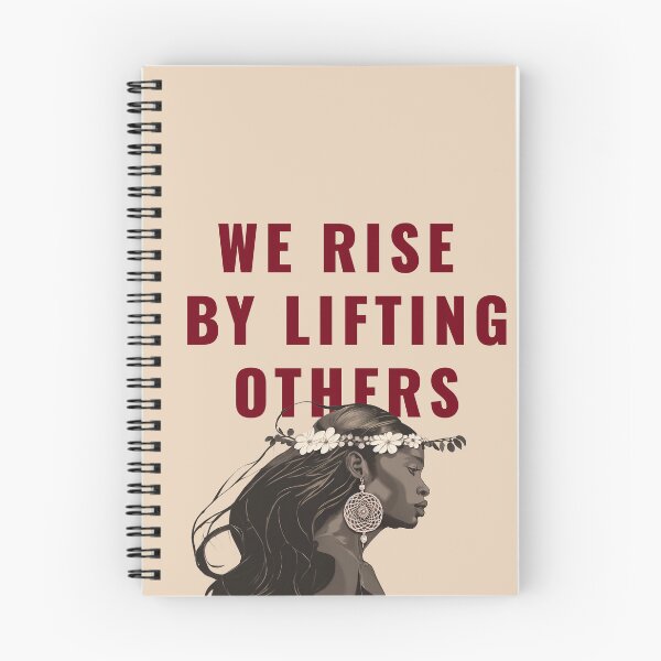 Item preview, WE RISE BY LIFTING OTHERS, AFRO BOHO WOMAN  designed and sold by La Loca.