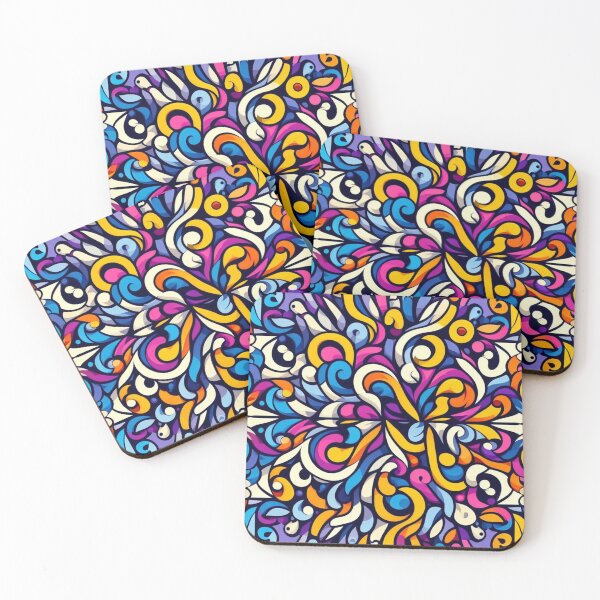 Item preview, Vibrant Complementary Color Pattern designed and sold by Rui Fernandes.