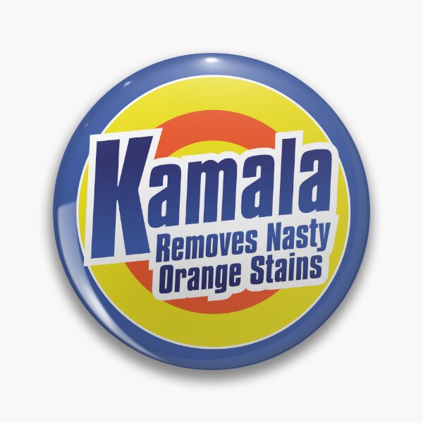 Item preview, Kamala Removes Nasty Orange Stains designed and sold by kjanedesigns.