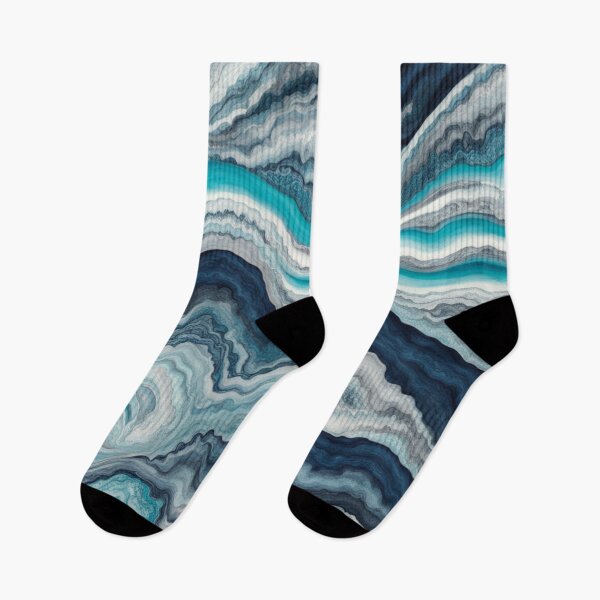 Item preview, Ocean Waves Geode Pattern designed and sold by BirdsnStuff.