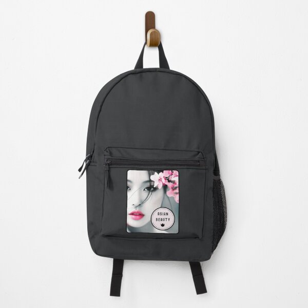 Item preview, Asian Beauty, soft pink graphic with Asian woman, designed and sold by silent-violin.
