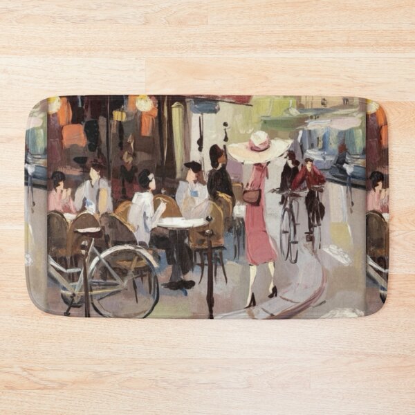 Item preview, Parisian Café Life – Impressionist Café Scene. Art By Carraann  designed and sold by CARRAANN.