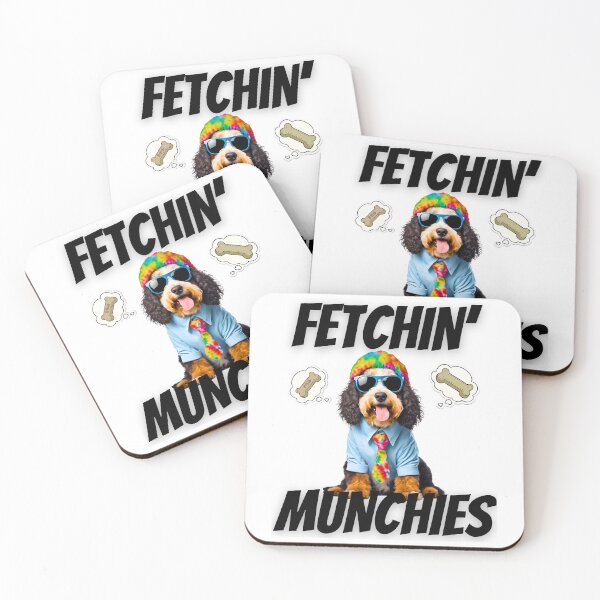 Item preview, Fetchin' Munchies Bernedoodle Stoner Design - Cute Dog Lover Gift designed and sold by Fredster1966.