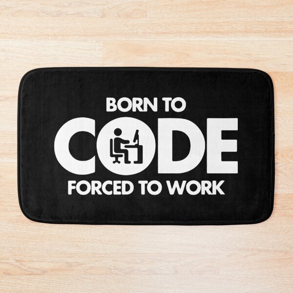 Item preview, Code Meme 6 (black bg) designed and sold by DreamPrintPro.
