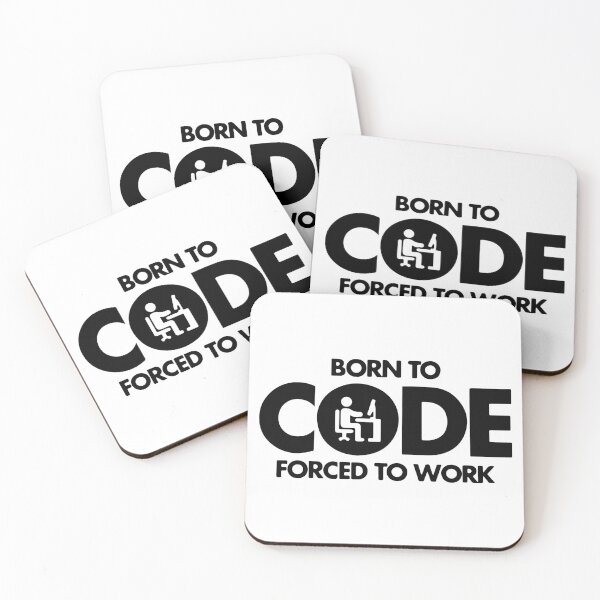 Item preview, Code Meme 6 (white bg) designed and sold by DreamPrintPro.