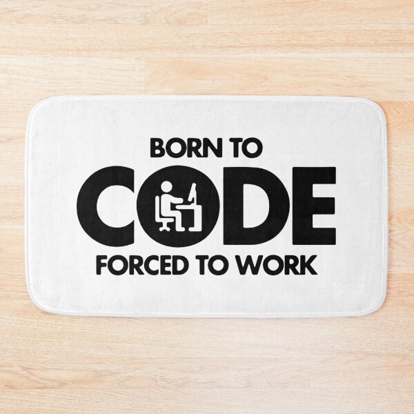 Item preview, Code Meme 6 (white bg) designed and sold by DreamPrintPro.