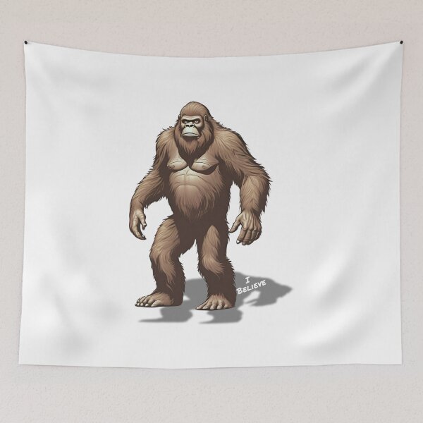 Item preview, Bigfoot The Furry Forest Ninja designed and sold by dcohea.