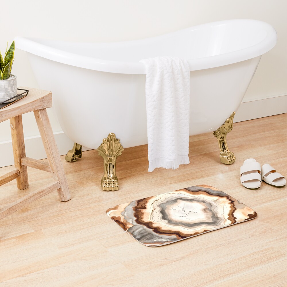 Item preview, Bath Mat designed and sold by BirdsnStuff.