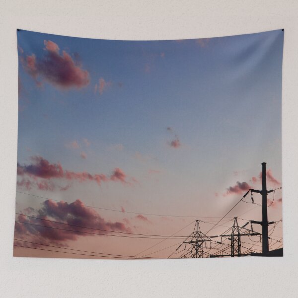 Item preview, Powerline Sunset designed and sold by Angela Fazio.