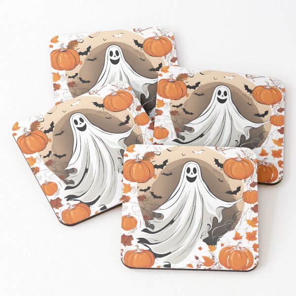 Item preview, Mysterious Ghost Haunting on Halloween Night designed and sold by katgosnice.