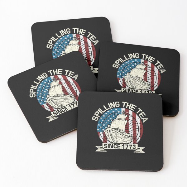 Item preview, Spilling The Tea Since 1773 Patriotic Design designed and sold by PNGShop.