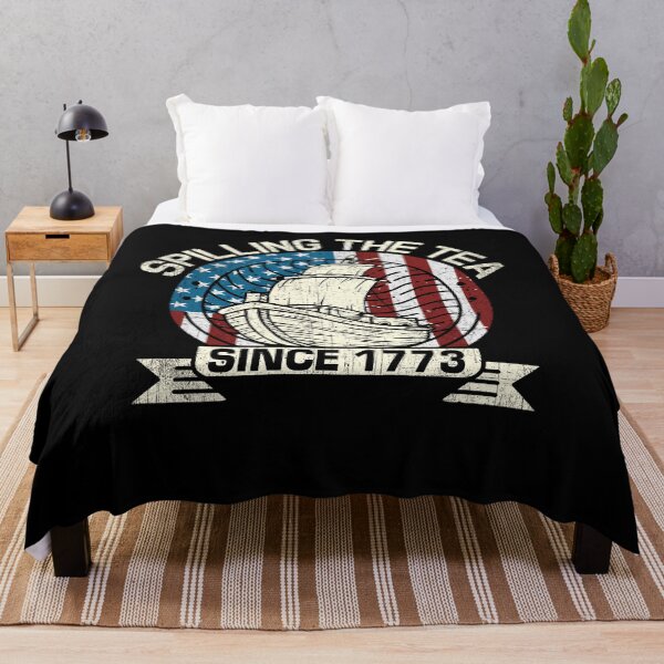 Item preview, Spilling The Tea Since 1773 Patriotic Design designed and sold by PNGShop.