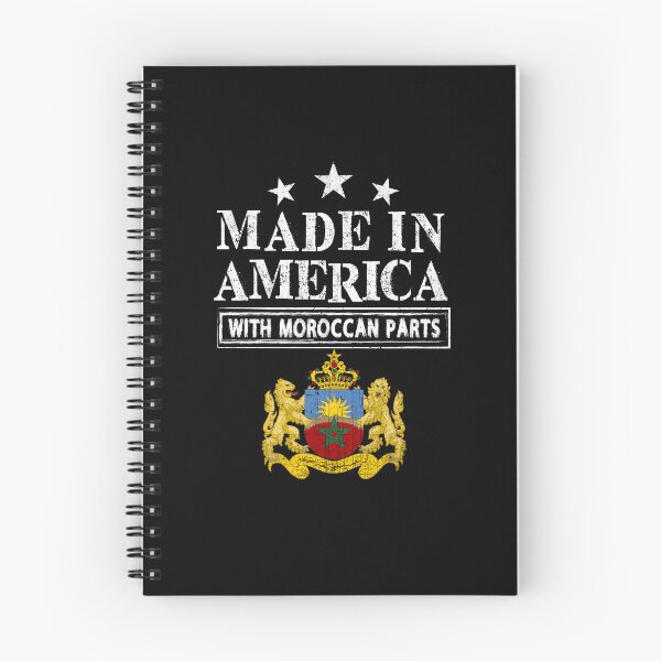 Item preview, Made In America With Moroccan Parts Patriotic Design designed and sold by PNGShop.