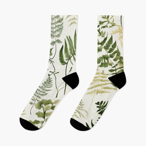 Item preview, Green Botanical Imprint Pattern designed and sold by BirdsnStuff.