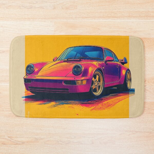 Item preview, Vintage Porsche 911 993 Turbo Risograph designed and sold by blackdogshop.