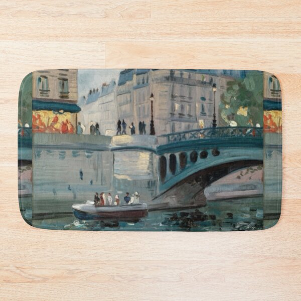 Item preview, Impressionist Paris River Scene – A Tranquil Day by the Seine. Art By Carraann designed and sold by CARRAANN.