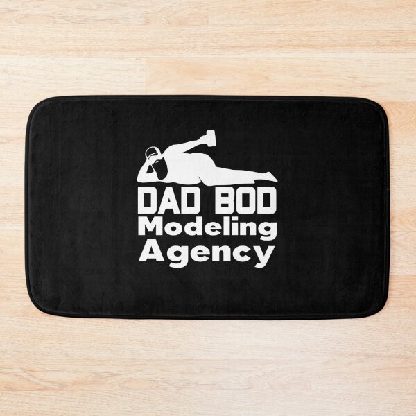 Item preview, Dad Bod Modeling Agency Awesome Dad Design designed and sold by PNGShop.