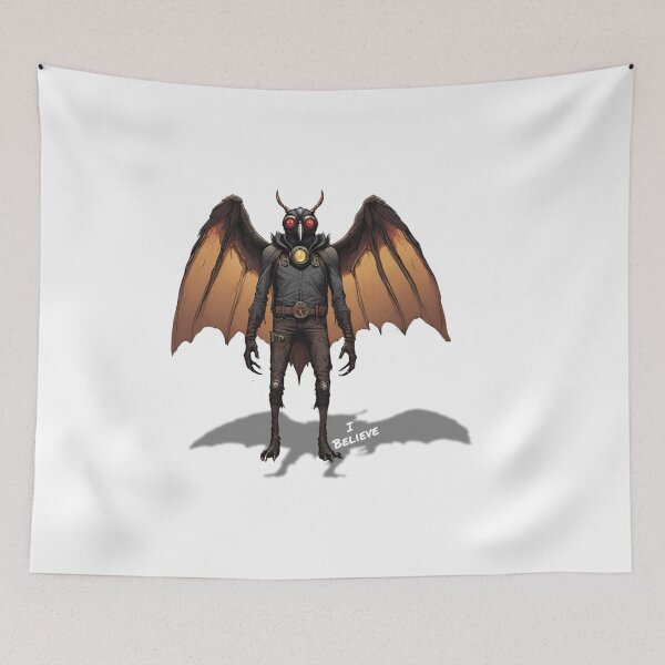 Item preview, Mothman The Nighttime Troublemaker designed and sold by dcohea.
