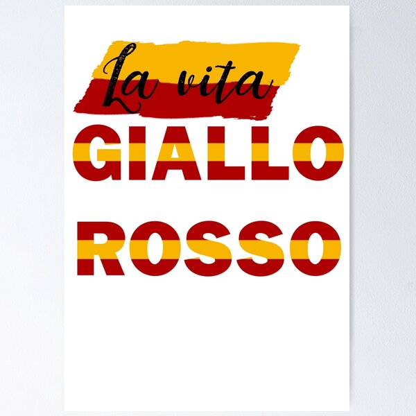Item preview, La Vita Giallo Rosso designed and sold by tuwegl.