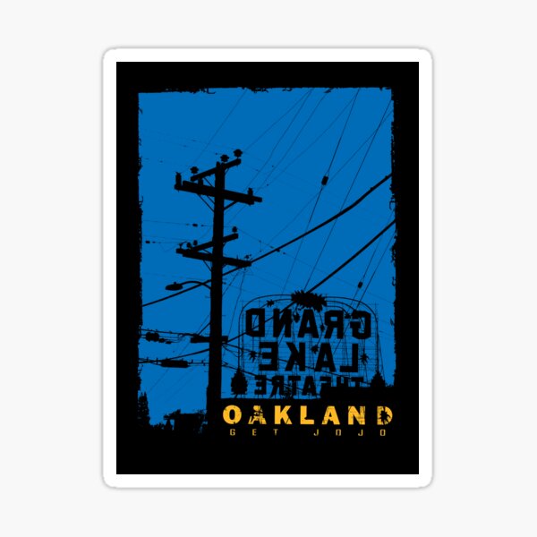 Item preview, Oakland by night designed and sold by getjojo.