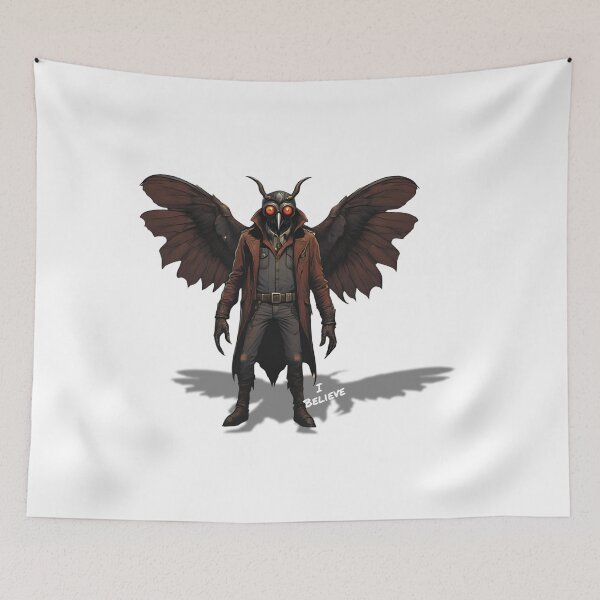 Item preview, Mothman The Nighttime Troublemaker designed and sold by dcohea.