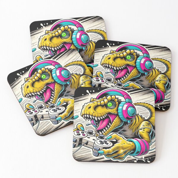 Item preview, Jurassic Gamer: T-Rex Takes Control.  designed and sold by Davideus.