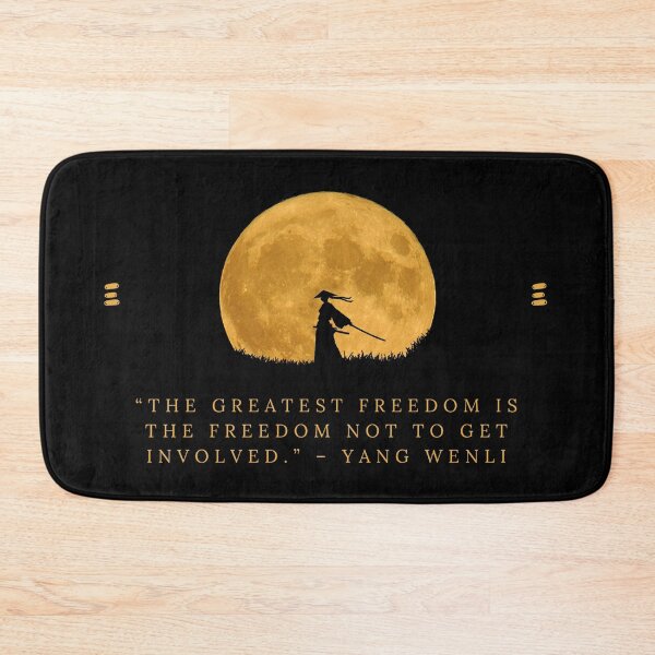 Item preview, the greatest freedom quote designed and sold by DreamPrintPro.