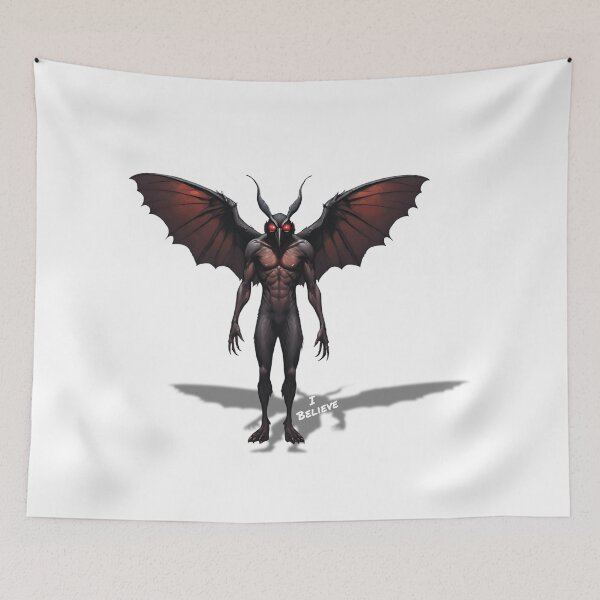 Item preview, Mothman The Nighttime Troublemaker designed and sold by dcohea.