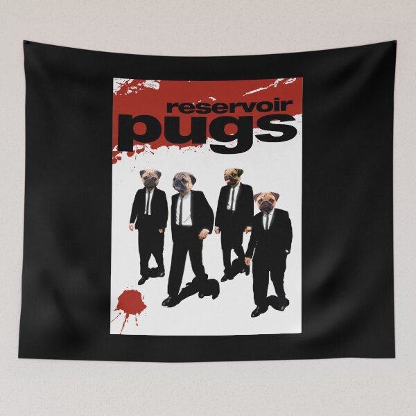 Item preview, Reservoir Dogs Pugs Movie Lovers designed and sold by PNGShop.