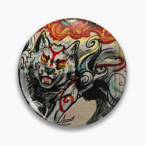 Item preview, fire wolf designed and sold by WingedHaru.