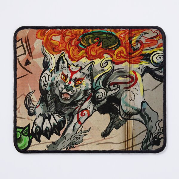 Item preview, fire wolf designed and sold by WingedHaru.
