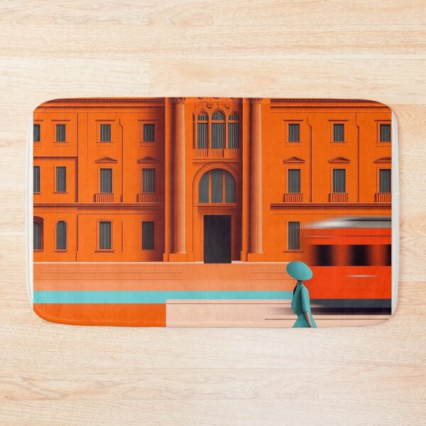 Item preview, Vibrant Milan Cityscape with Retro Fashion and Architecture designed and sold by Retro Travel Design.